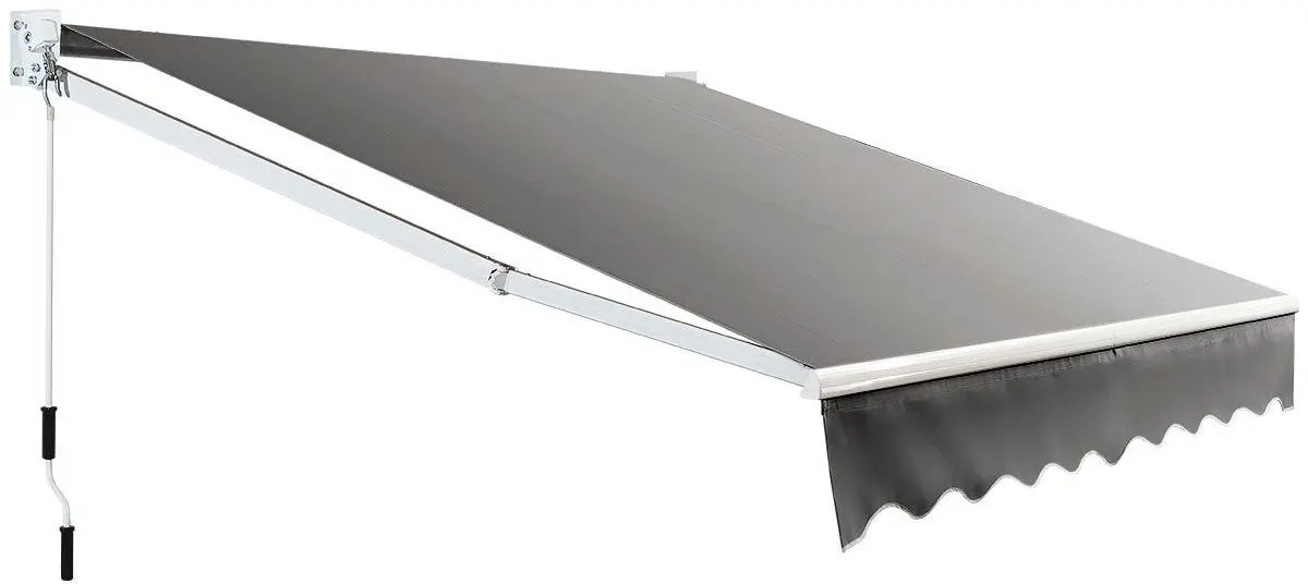 Тент пристенный Costway OP70368GR (Gray)