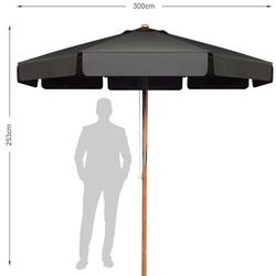 Зонт от солнца Costway NP11076GR (Grey) Thumb