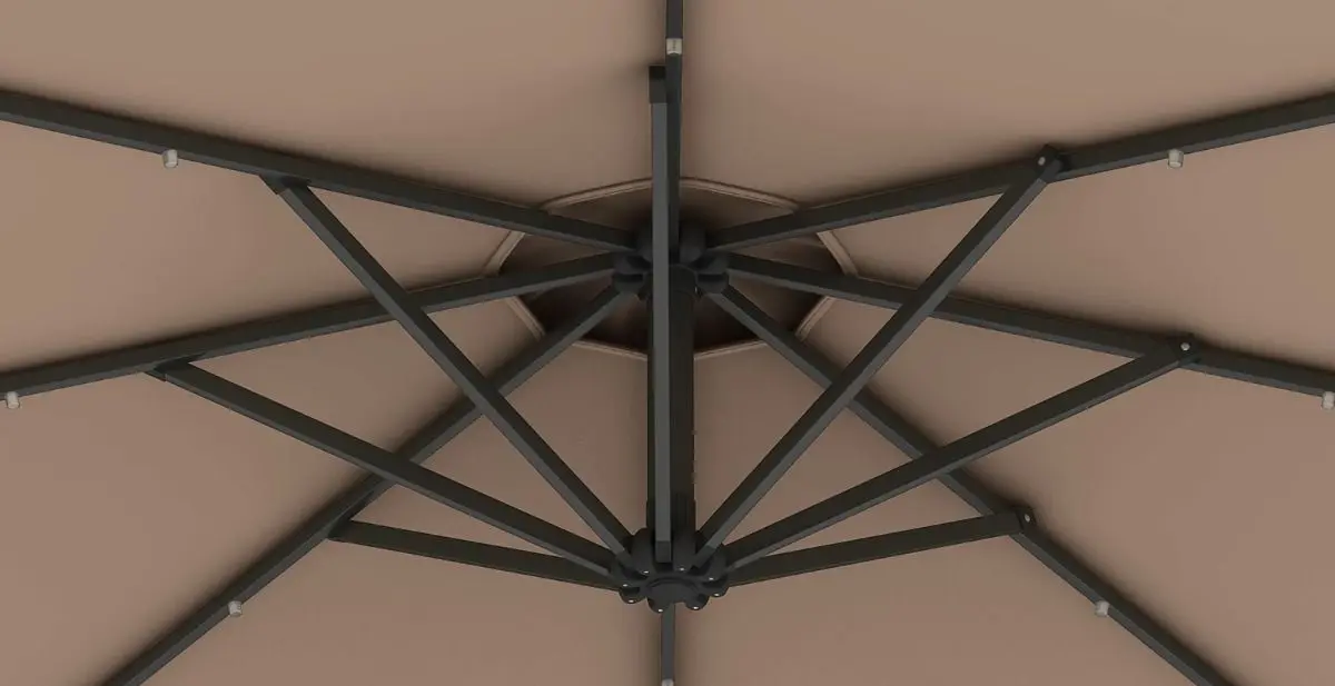 Зонт от солнца Costway NP11558CF (Coffee)