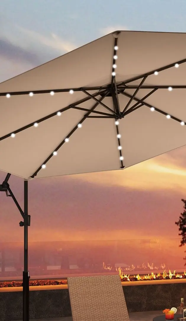 Зонт от солнца Costway NP11558CF (Coffee)