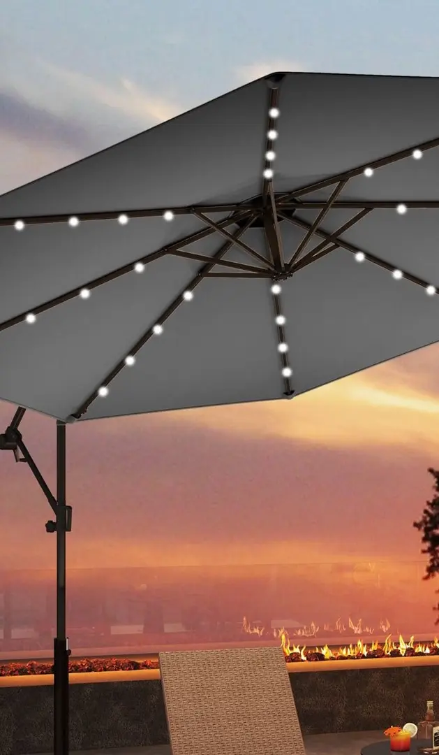 Зонт от солнца Costway NP11558HS (Grey)