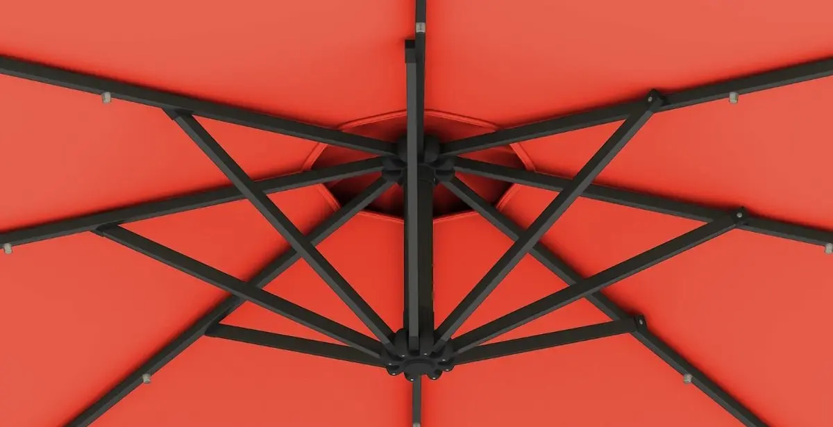 Umbrela de soare Costway NP11558OR (Orange)