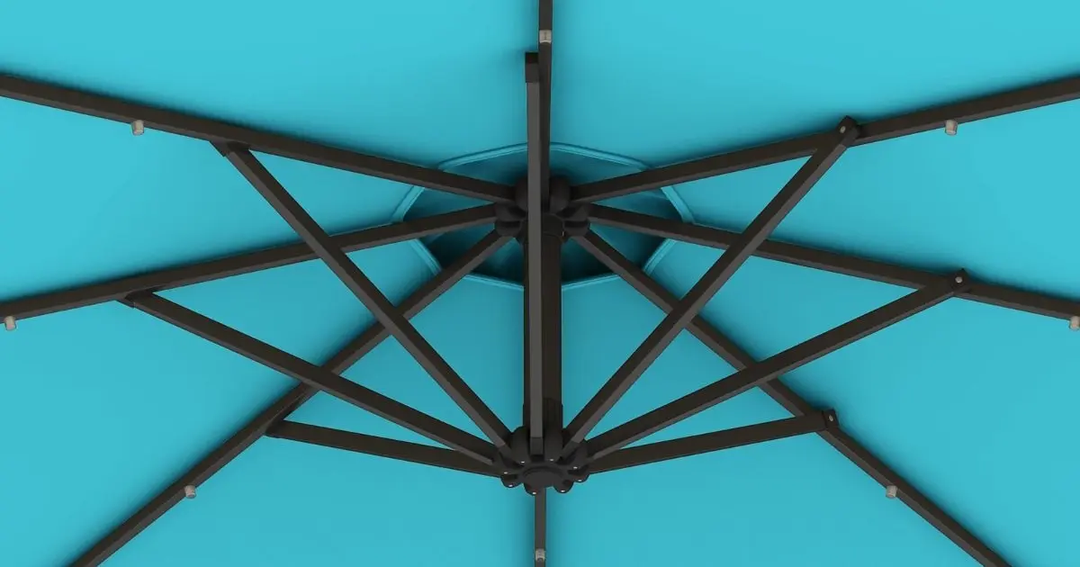 Umbrela de soare Costway NP11558TU (Turquoise)