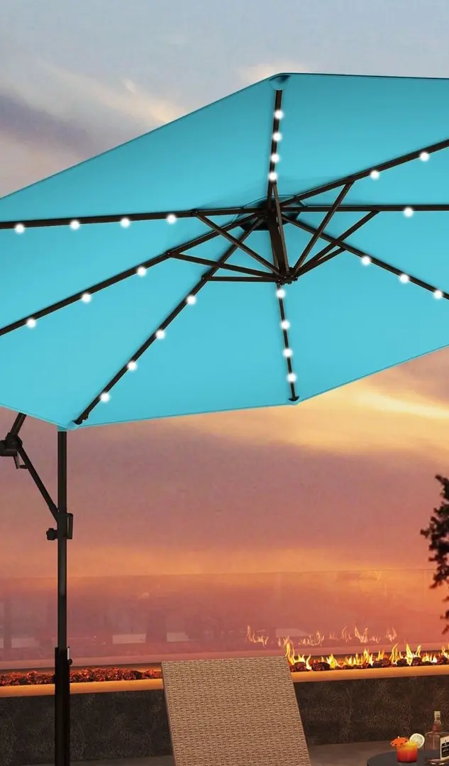 Umbrela de soare Costway NP11558TU (Turquoise)