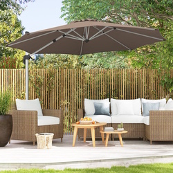 Зонт от солнца Costway NP11585CF (Brown) Thumb