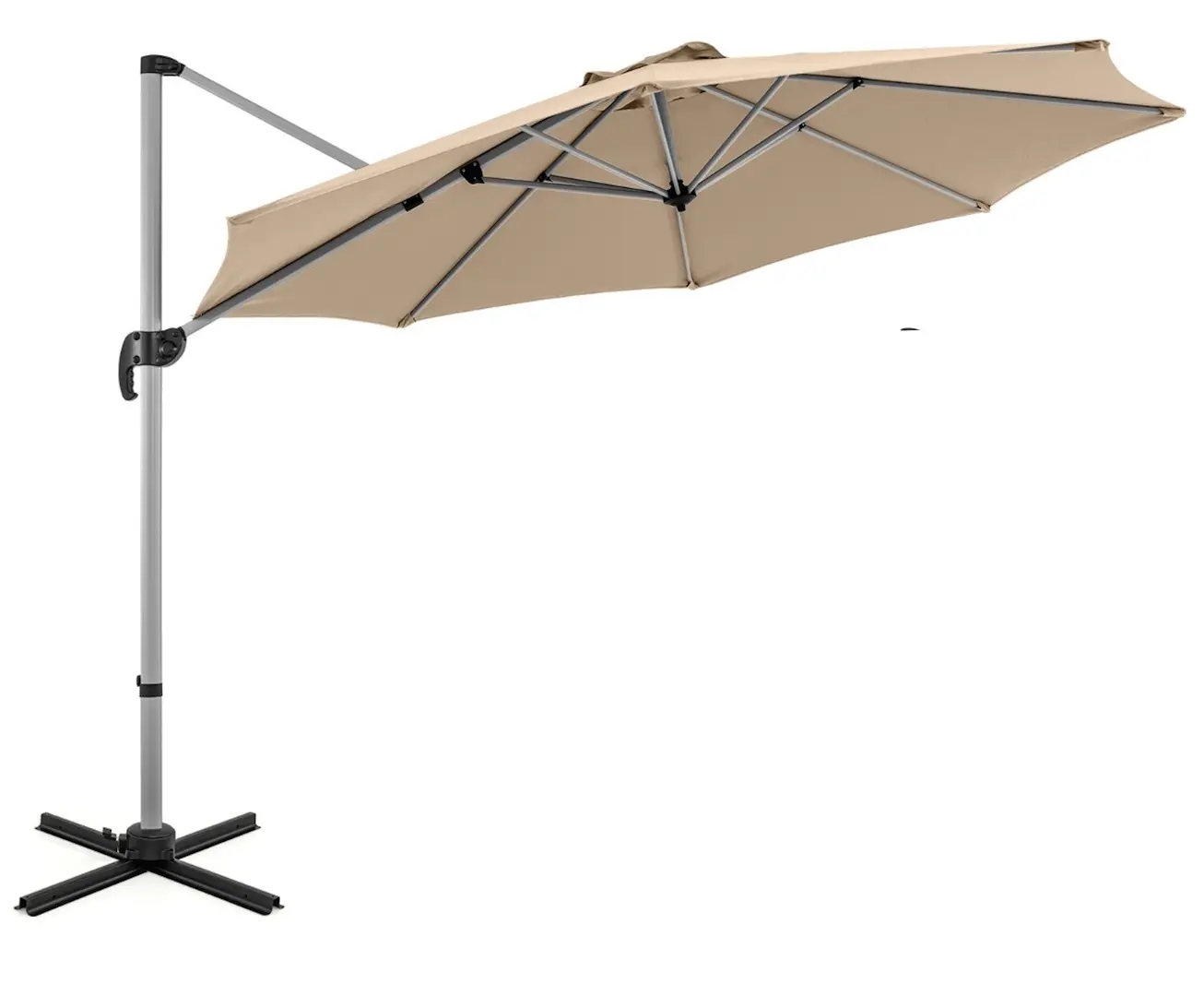 Umbrela de soare Costway NP11585MS (Beige)