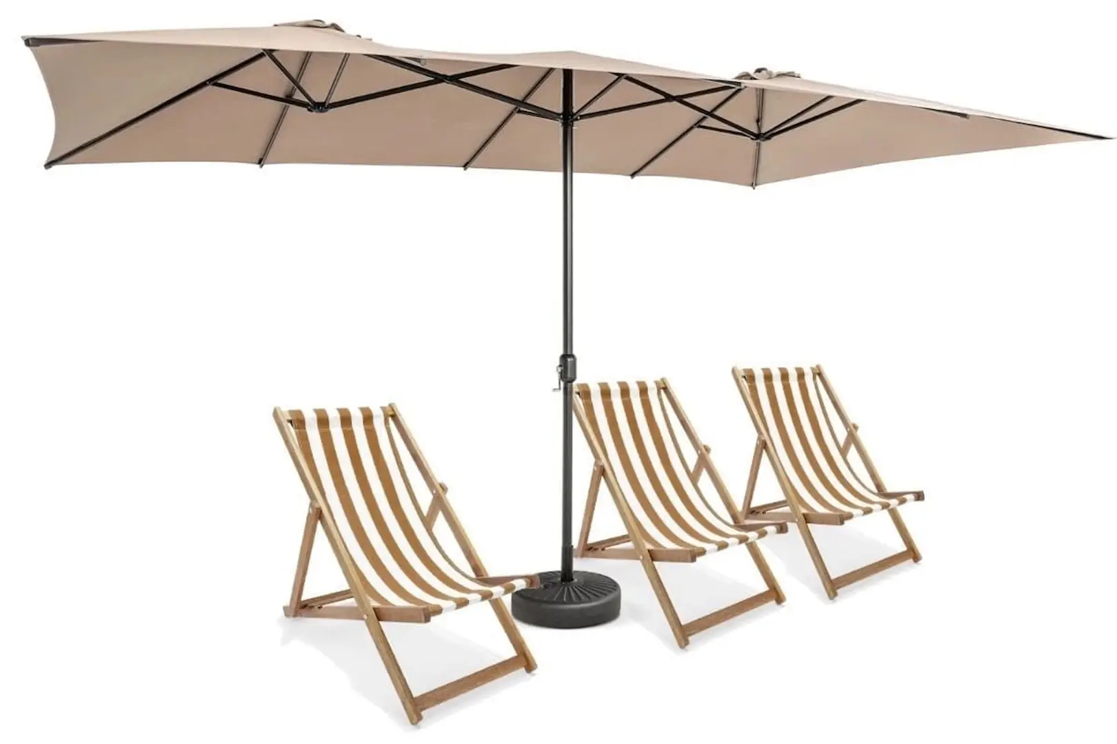 Umbrela de soare Costway NP11598CF (Brown)