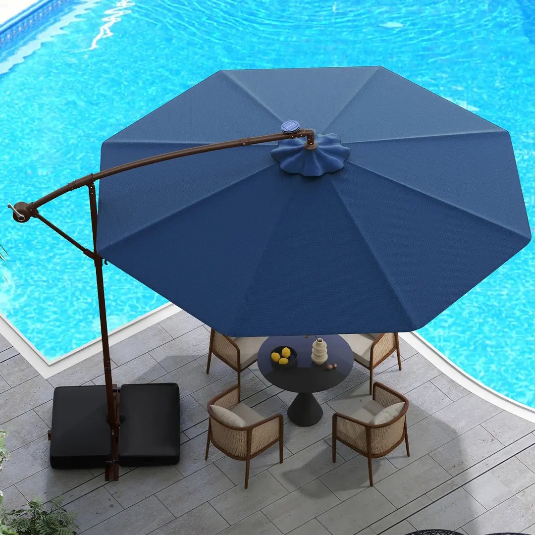 Umbrela de soare Costway NP11657NY (Dark Blue)