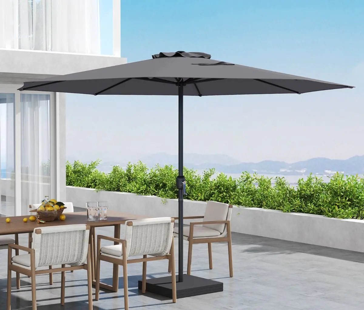 Umbrela de soare Costway NP12131GR (Grey) - 2