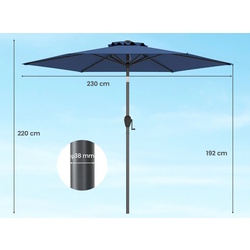 Umbrela de soare Costway NP12189NY (Navy) Thumb