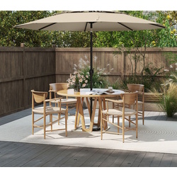 Umbrela de soare Costway NP12191TN (Tan) Thumb