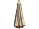 Umbrela de soare montata pe perete Costway OP70378BE (Beige)