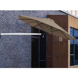 Зонт от солнца настенный Costway OP70378TN (Brown) Thumb