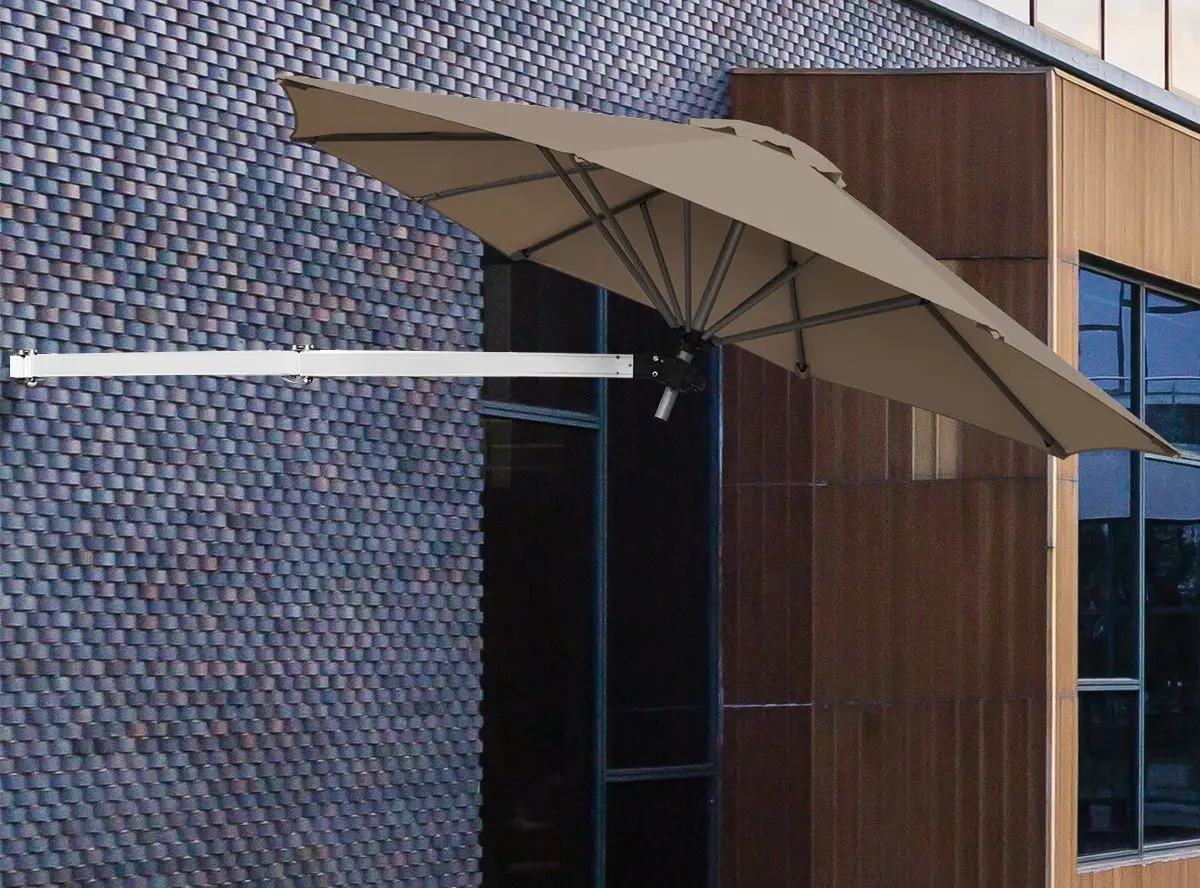 Зонт от солнца настенный Costway OP70378TN (Brown)