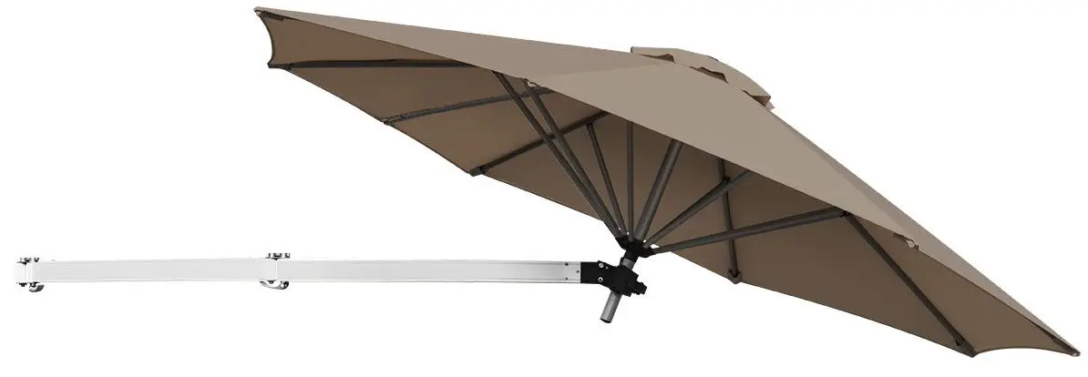 Зонт от солнца настенный Costway OP70378TN (Brown)