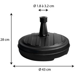 Suport pentru umbrela Eda 3086960016135 (White) Thumb