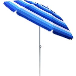 Umbrela de soare Enero Camp 1048796 (Blue/White) Thumb