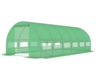 Seră de grădină FunFit Garden 1483 6x3x2m (Green)