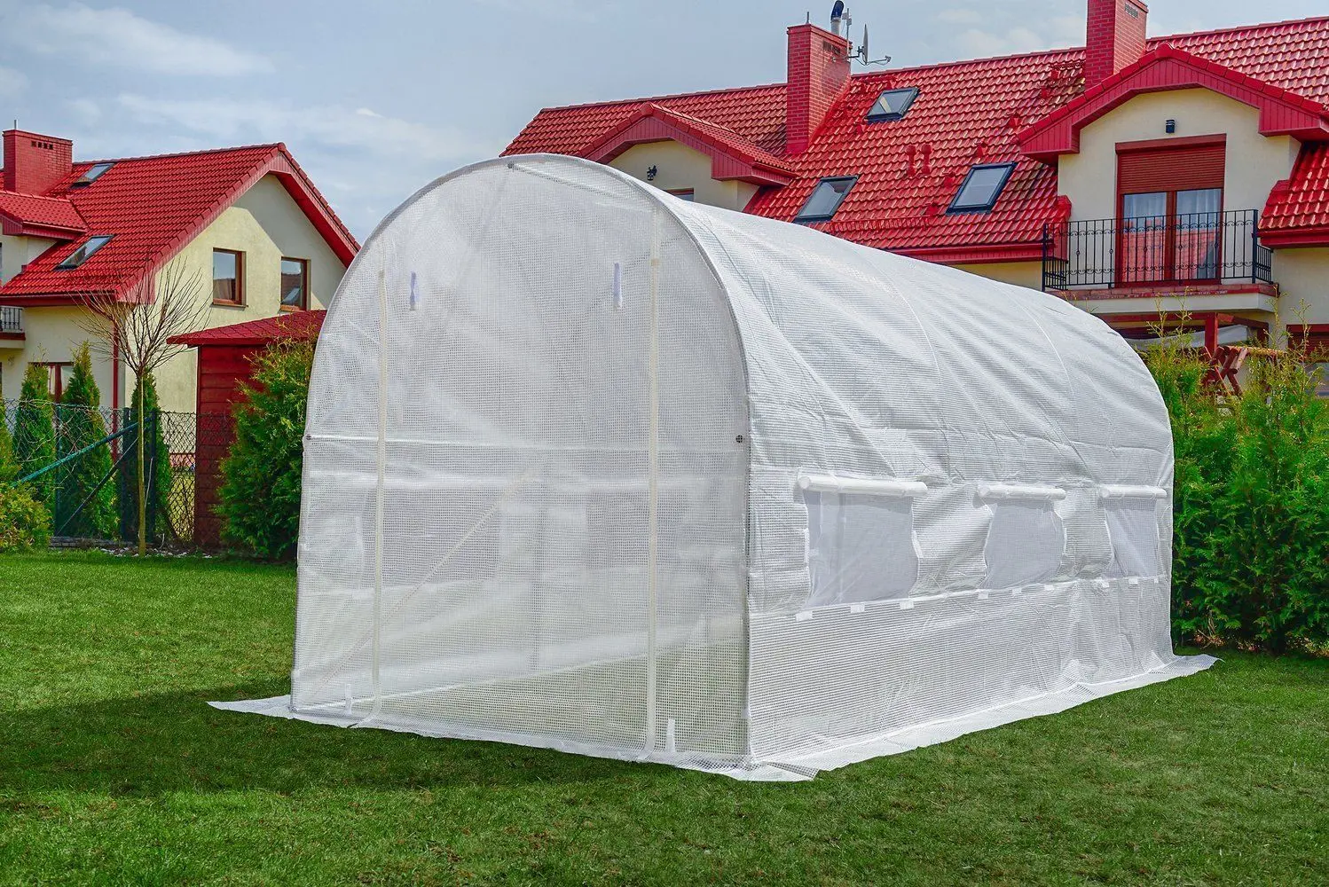 Садовая теплица FunFit Garden 1560 4x2.5x2m (White)