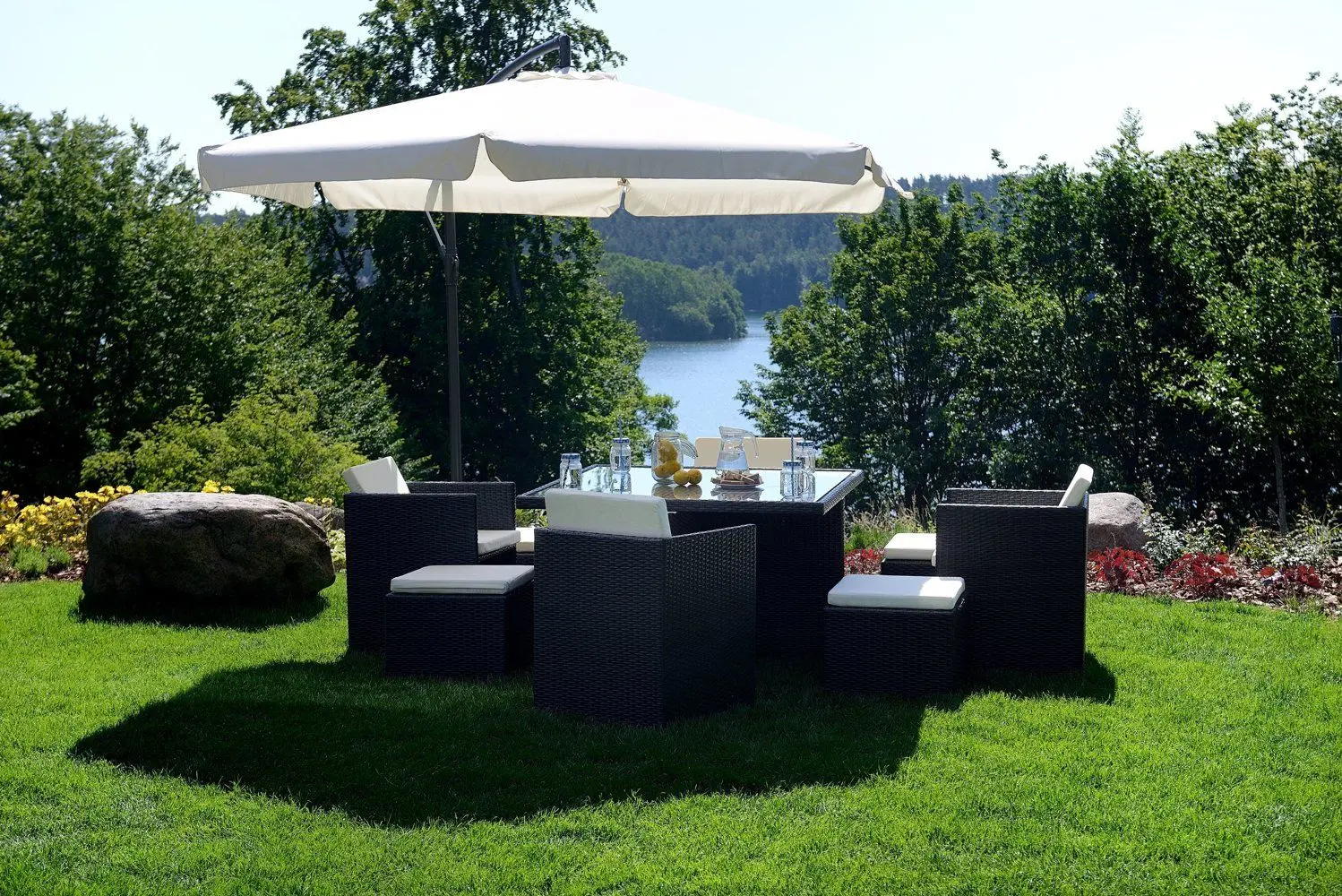 Зонт от солнца FunFit Garden 3051 (Cream)