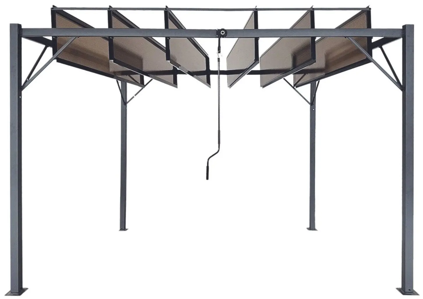 Pergola GardenLine TUN4016  (Brown/Grey)