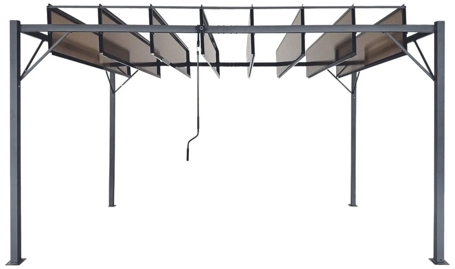 Pergola GardenLine TUN4023 (Brown/Grey)
