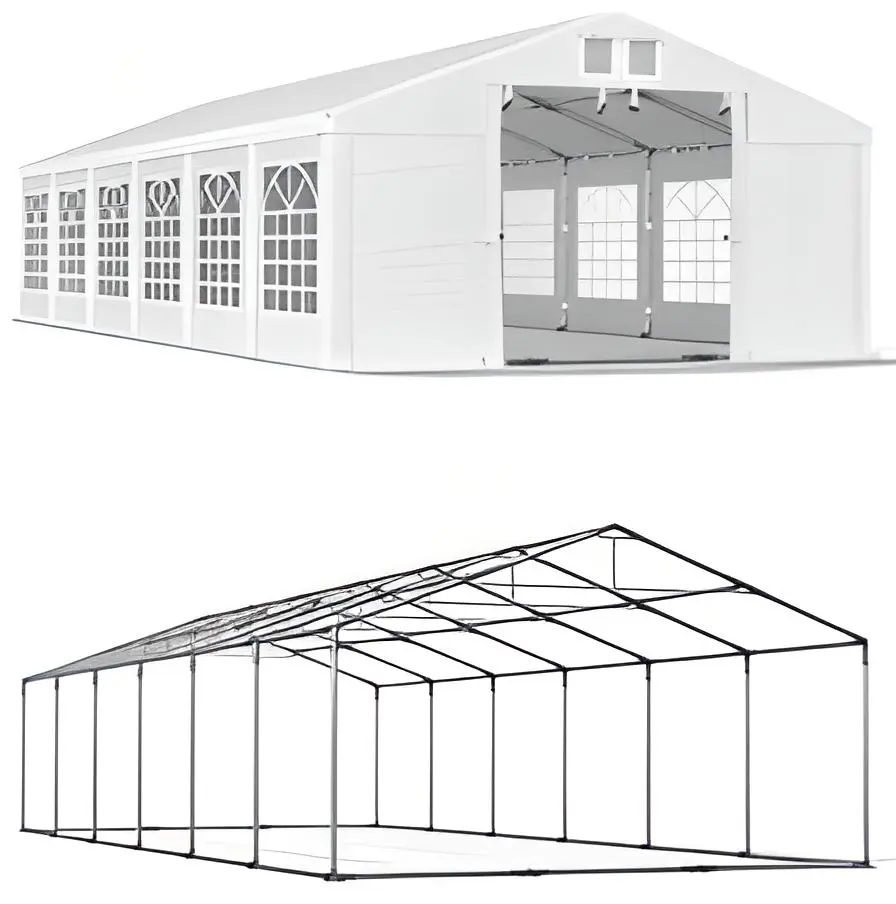 Садовый павильон GardenLine NAM3815 (White) - 2