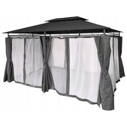 Pavilion de gradina GardenLine TUN0389 3x4m (Dark Grey)