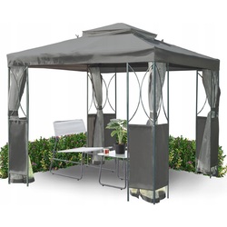 Садовый павильон GardenLine TUN3989 2.5x2.5x2.7m (Grey) Thumb