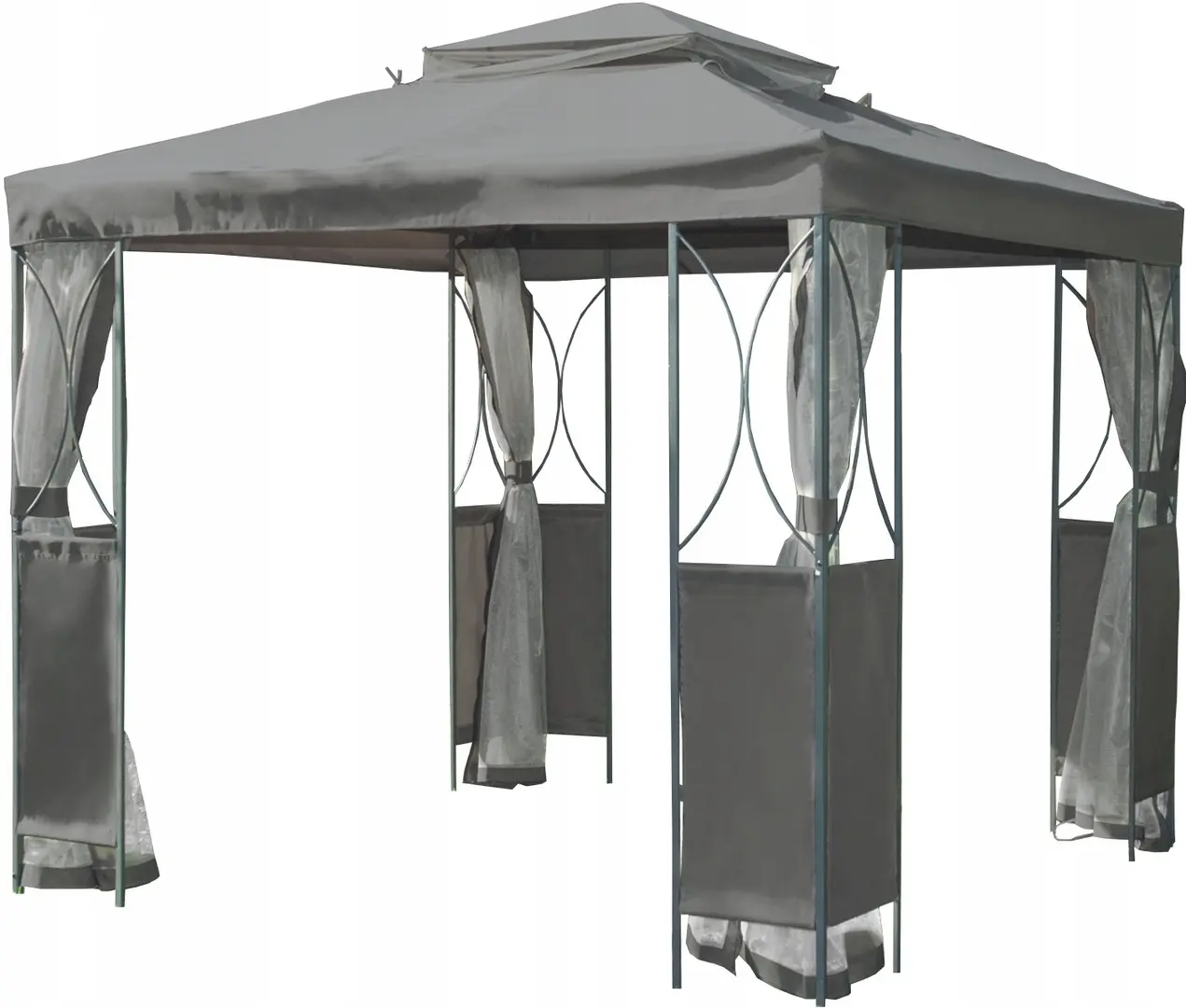 Садовый павильон GardenLine TUN3989 2.5x2.5x2.7m (Grey)