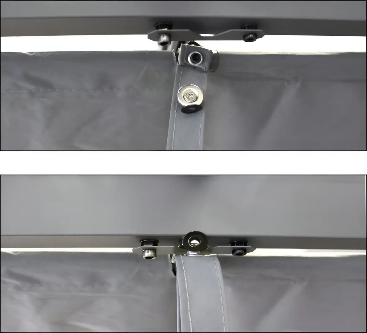 Тент для садового павильона GardenLine TUN4009 3x4m (Grey) - 4