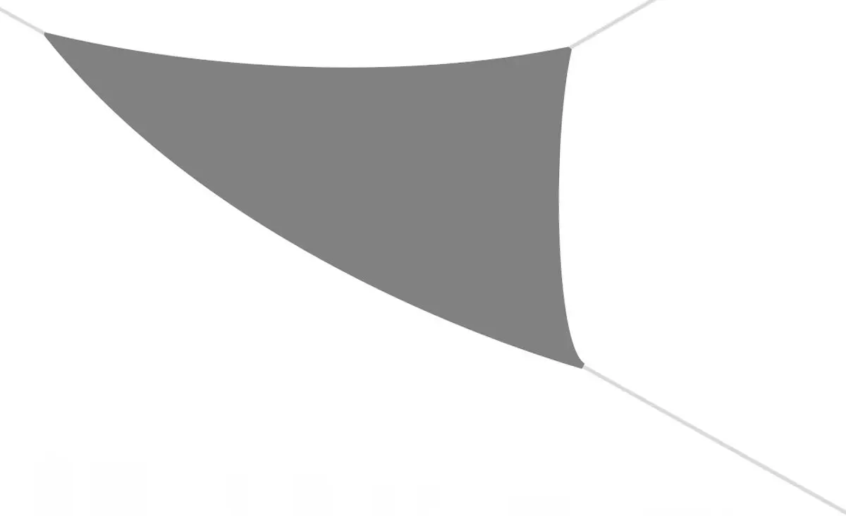 Parasolar triunghiular GardenLine TUN0464 (Grey)