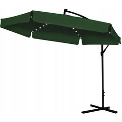 Umbrela de soare GardenLine Banana GAO1510 LED (Dark Green/Black)