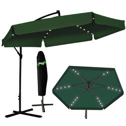 Зонт от солнца GardenLine Banana GAO1510 LED (Dark Green/Black) Thumb