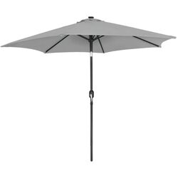 Umbrela de soare GardenLine GAO1527 Led (Grey/Black)