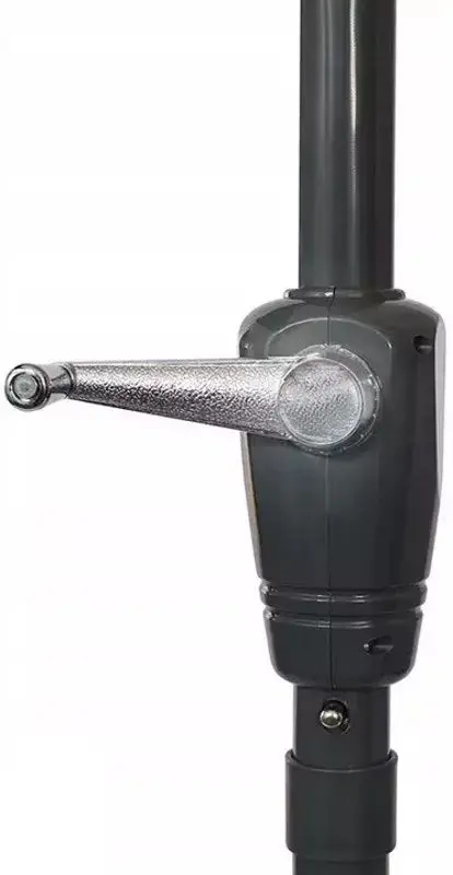 Зонт от солнца GardenLine GAO1527 Led (Grey/Black) - 5