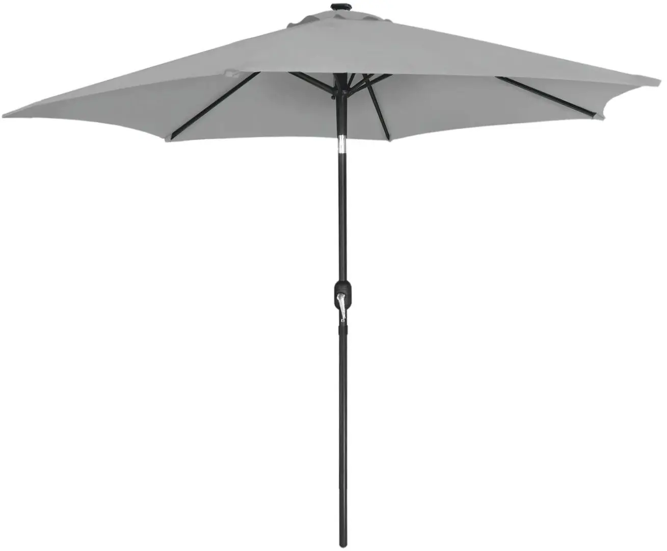 Зонт от солнца GardenLine GAO1527 Led (Grey/Black)