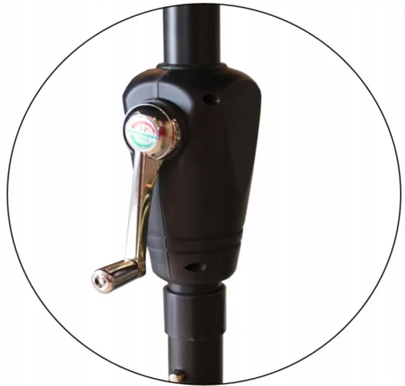 Umbrela de soare GardenLine GAO1534 LED (Beige/Black) - 4