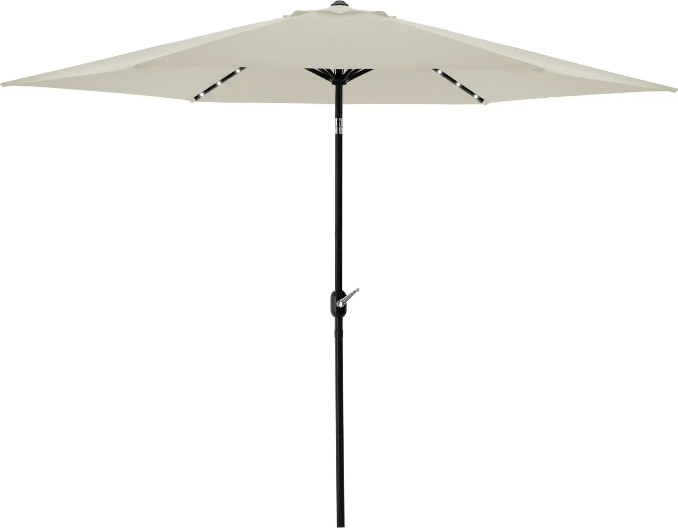 Umbrela de soare GardenLine GAO1534 LED (Beige/Black)