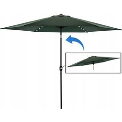 Umbrela de soare GardenLine GAO1541 LED (Dark Green/Black) Thumb