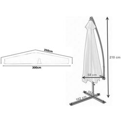 Зонт от солнца GardenLine GAO2859 (Green) Thumb