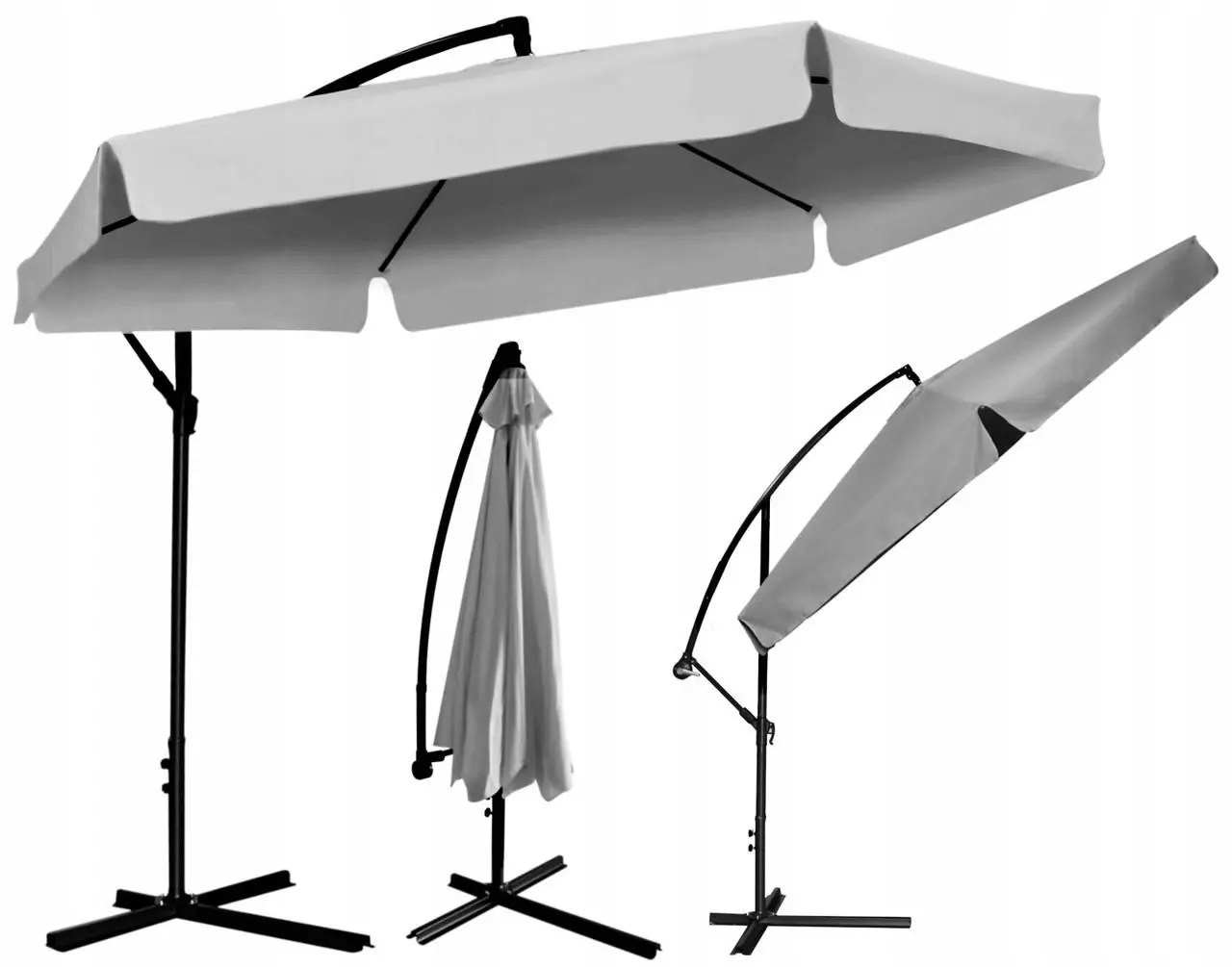 Umbrela de soare GardenLine GAO5316 (Grey) - 2
