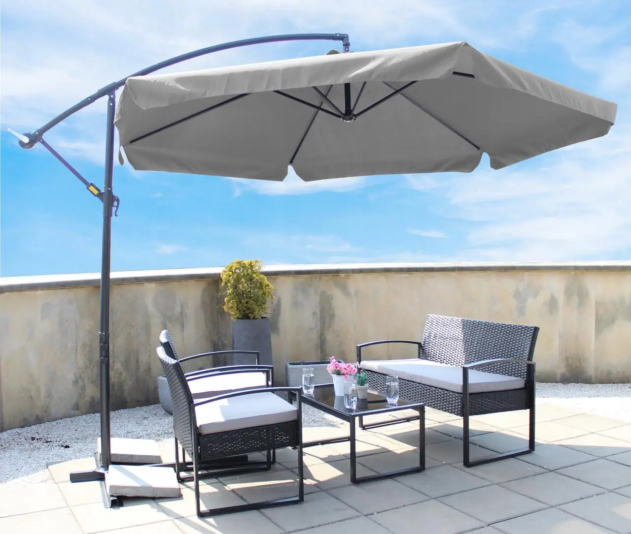 Umbrela de soare GardenLine GAO5316 (Grey) - 4