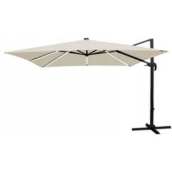 Umbrela de soare GardenLine Roma GAO1565 LED (Beige/Black)