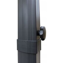 Umbrela de soare GardenLine Roma GAO1565 LED (Beige/Black) Thumb