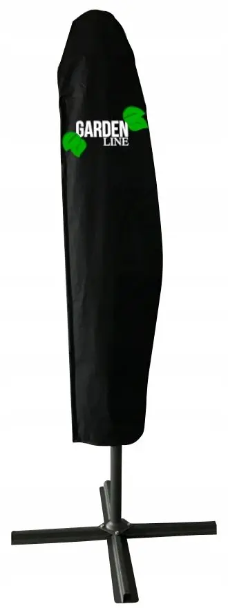 Umbrela de soare GardenLine Roma GAO1572 LED (Grey/Black) - 5