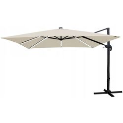 Зонт от солнца GardenLine Roma GAO1589 LED (Beige/Black)