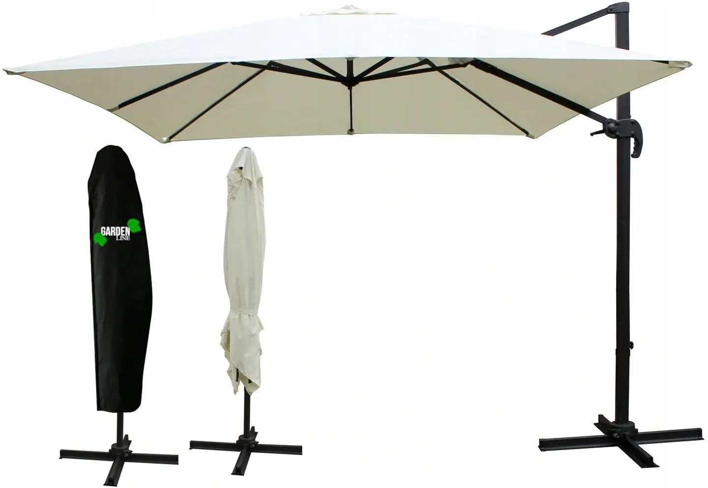 Umbrela de soare GardenLine Roma GAO5408 (Beige)