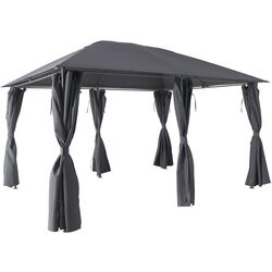 Садовый павильон GoodHome Shamal 4x3 (Grey)