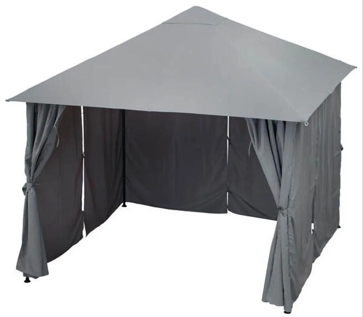 Pavilion de gradina GoodHome Shamal 3x3 (Grey)